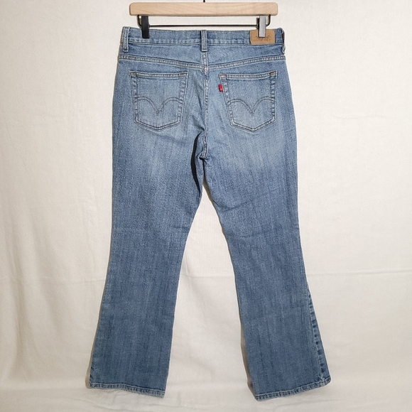 Levi's 515 Bootcut Light Wash Jeans, size 8 Short - Picture 2 of 7